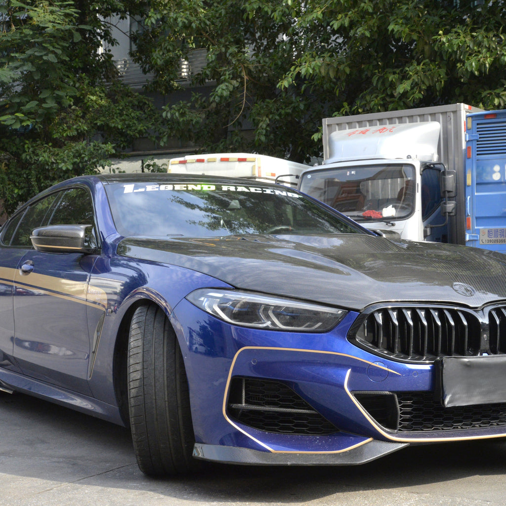 Pre-preg Carbon Fibre Front Bumper Trims for BMW G14 G15 G16 8 Series 18-21