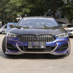 AC Style Carbon Fibre Front Splitter for BMW G14 G15 G16 8 Series 18-Present