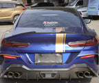 AC Style Carbon Fibre Rear Diffuser for BMW G16 8 Series 4 Door 18-Present