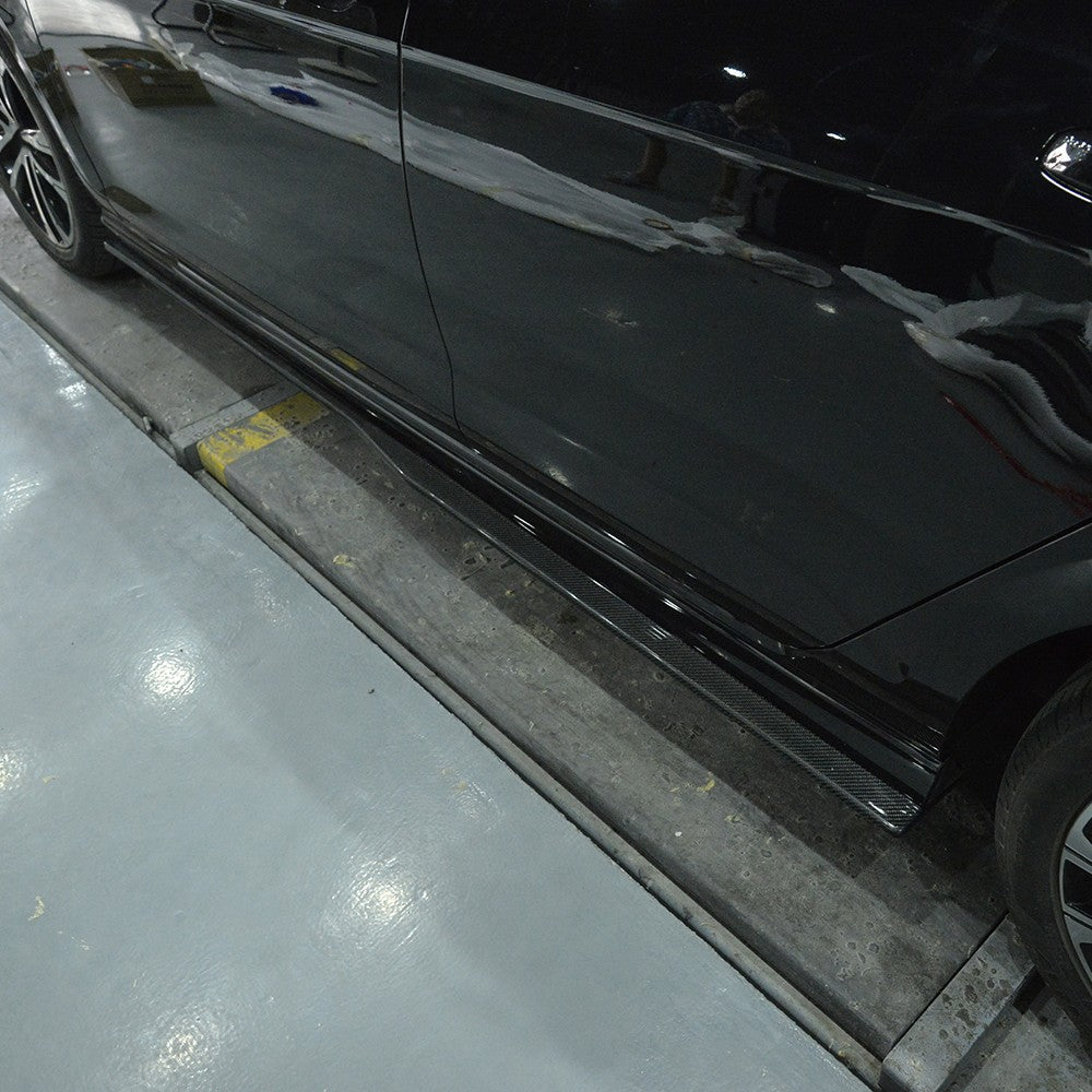 CF Style Carbon Fibre Side Skirts for VW Golf MK7 R 14-17