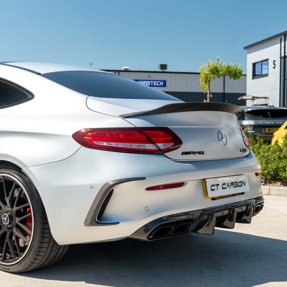 MERCEDES C63/C63S W205 COUPE 2015-2021 CARBON SPOILER - V1