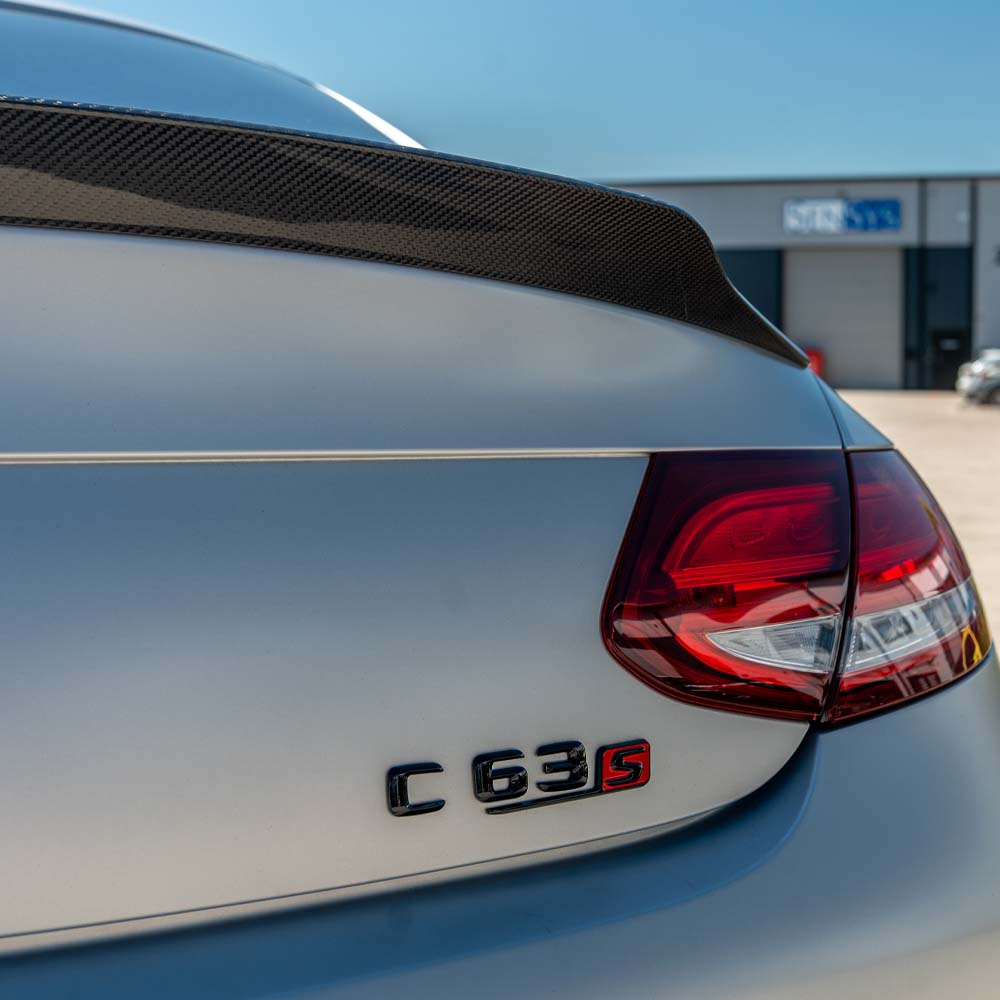 MERCEDES C63/C63S W205 COUPE 2015-2021 CARBON SPOILER - V1
