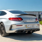 MERCEDES C63/C63S W205 COUPE 2015-2021 CARBON SPOILER - V1