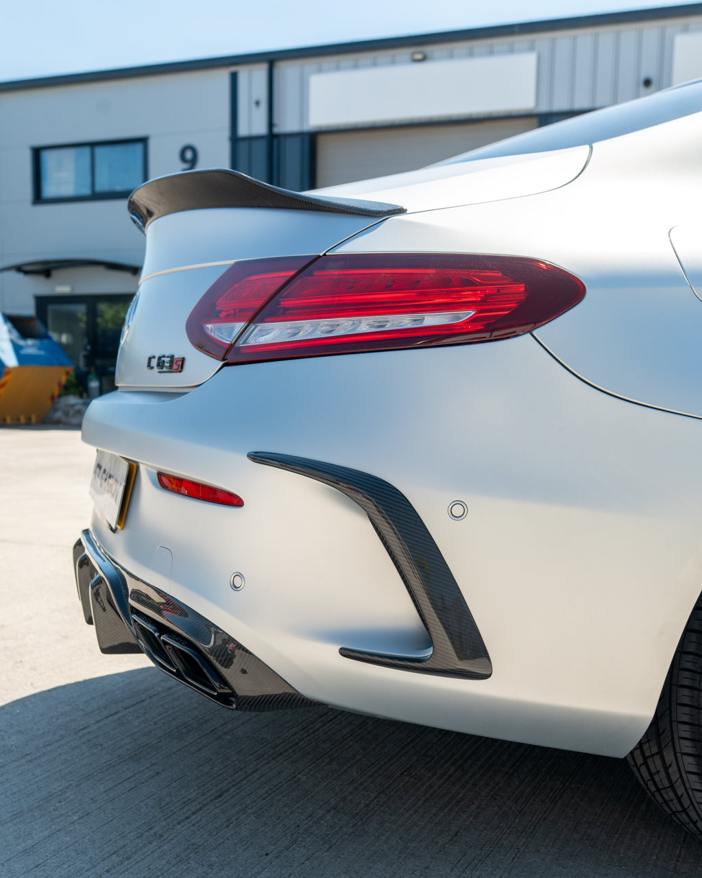 MERCEDES C63/C63S W205 COUPE CARBON SPOILER - V1