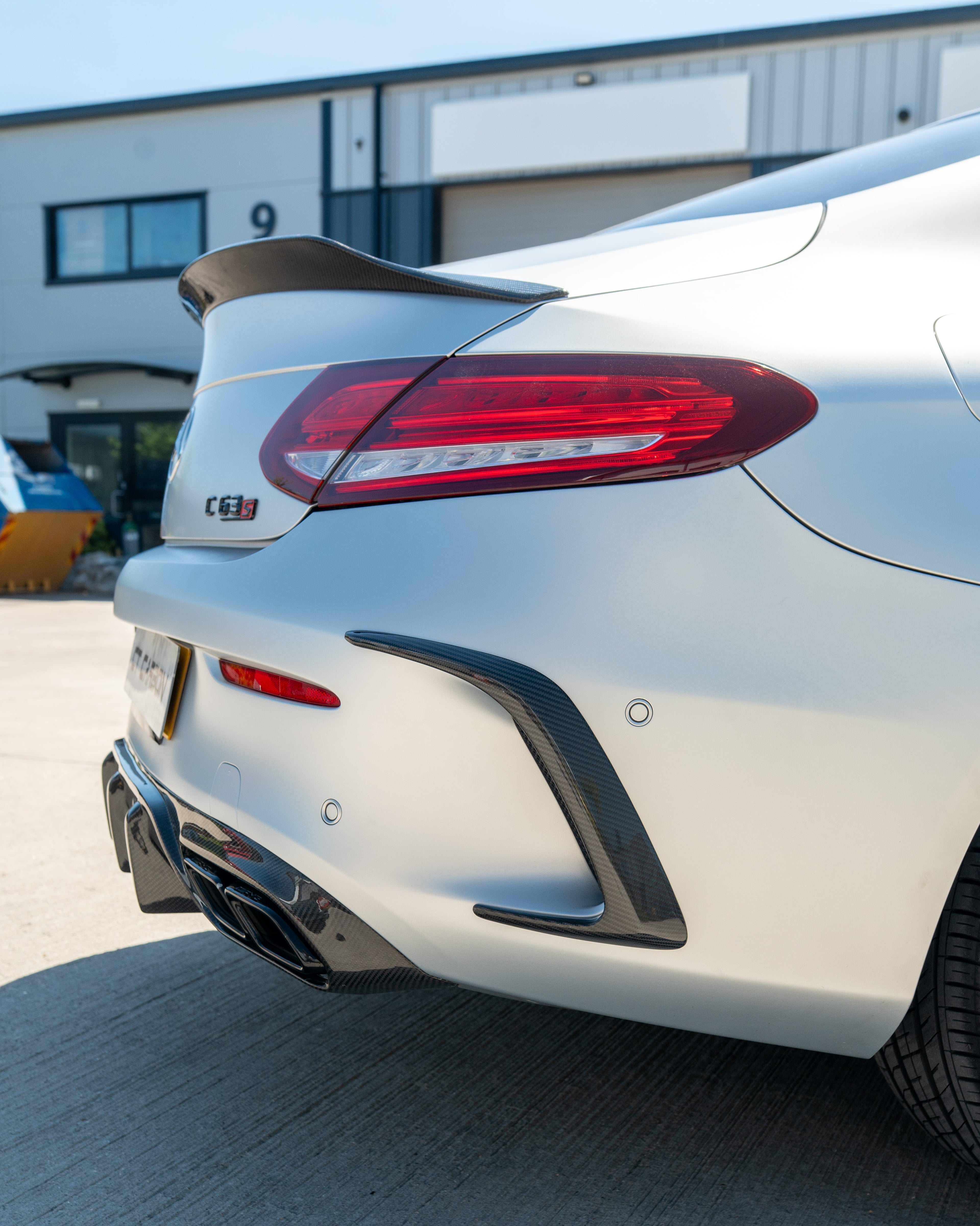 MERCEDES C63/C63S W205 COUPE CARBON SPOILER - V1