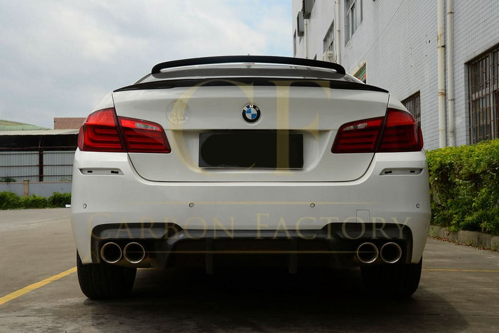 DTM Style Carbon Fibre Rear Diffuser for BMW F10 5 Series 10-17