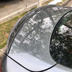 X Style Pre-Preg Carbon Fibre Boot Spoiler for Mercedes Benz C238 E Class Coupe 16-23