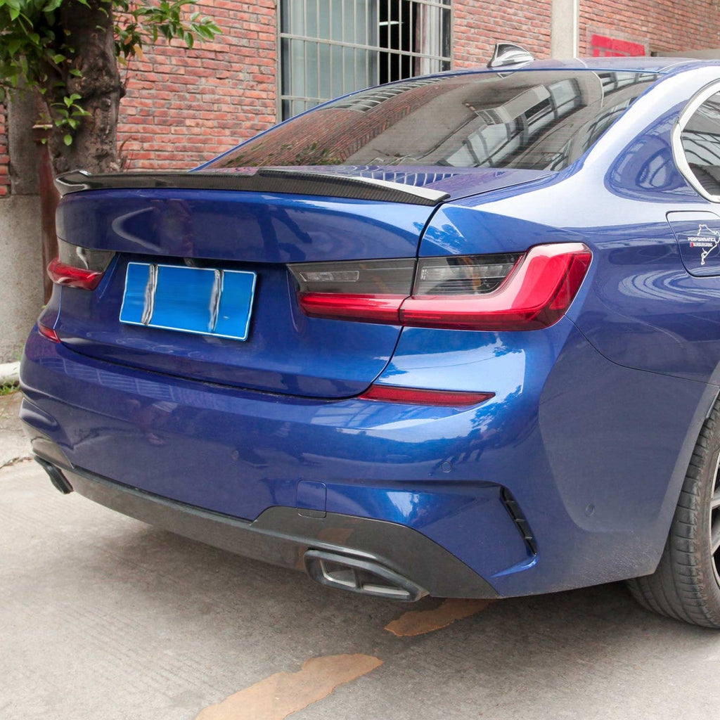 CS Style Pre-preg Carbon Fibre Boot Spoiler for BMW G20 3 Series G80 M3 G28 i3 19-Present