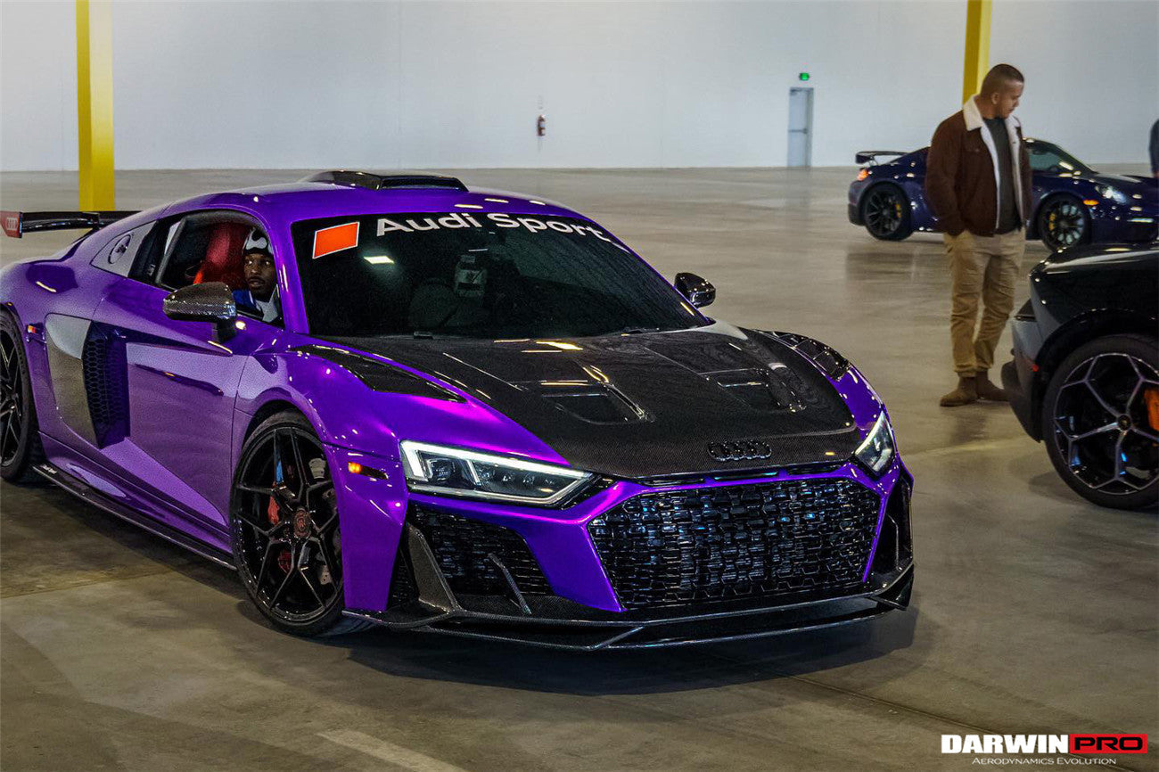 DARWINPRO - AUDI R8 COUPE / SPYDER 2016-23 IMPII CARBON FIBRE HOOD BONNET