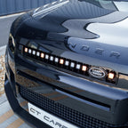 LAND ROVER DEFENDER L663 2019+ YELLOW LED GRILLE - V3