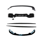 BMW F20/F21 1 SERIES LCI DUAL EXIT GLOSS BLACK KIT - V3