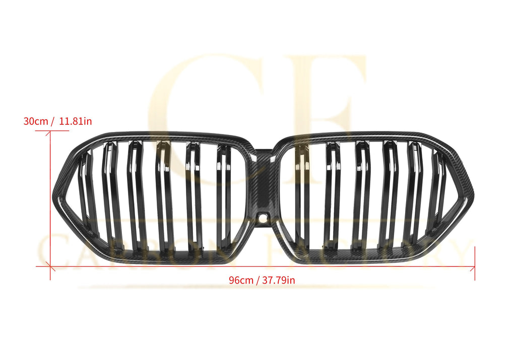 Pre-preg Carbon Fibre Front Grille for BMW G06 X6 F96 X6M 19-22