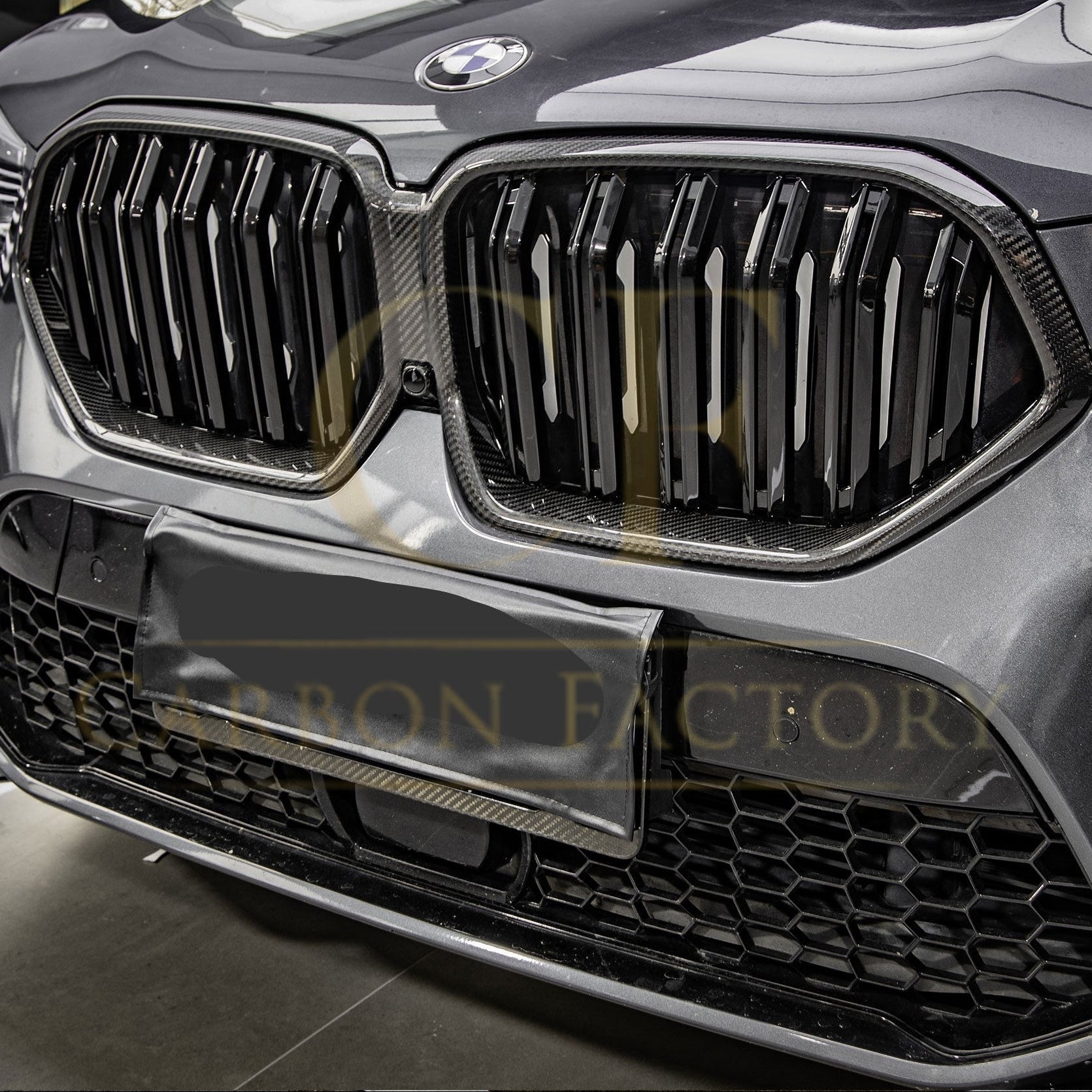 Pre-preg Carbon Fibre Front Grille for BMW G06 X6 F96 X6M 19-22