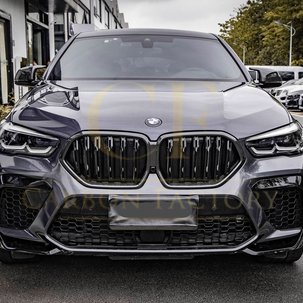 Pre-preg Carbon Fibre Front Grille for BMW G06 X6 F96 X6M 19-22