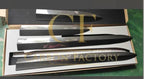 Dry Carbon Door Line Trims Covers (4 Pieces) for Tesla Model 3 16-23