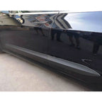 Dry Carbon Door Line Trims Covers (4 Pieces) for Tesla Model 3 16-23