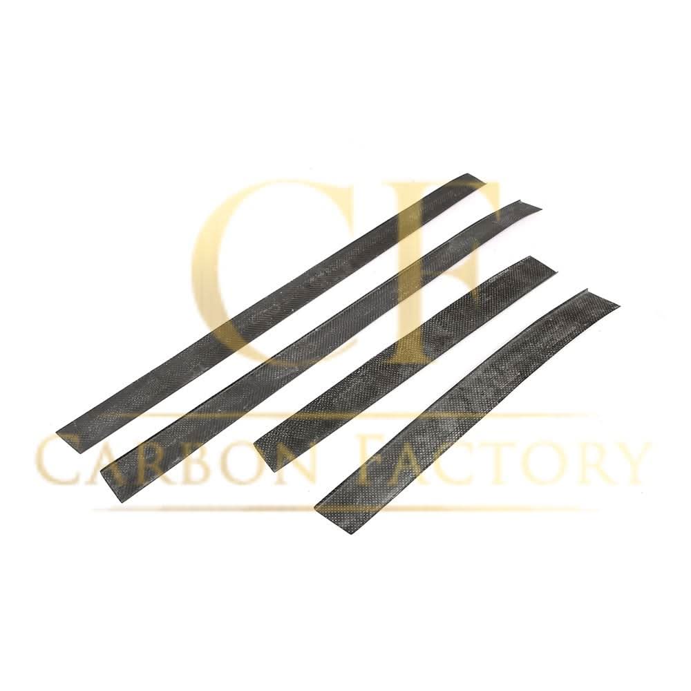 Dry Carbon Door Side Trim Covers for Tesla Model X 16-Present
