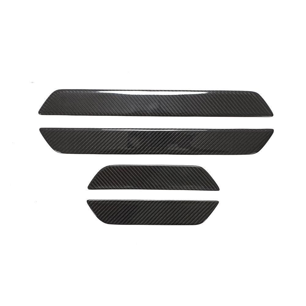 Dry Carbon Door Step Trim Covers for Tesla Model 3 16-23