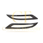 Dry Carbon Rear Bumper Reflector Cover Trims for Tesla Model 3 16-20