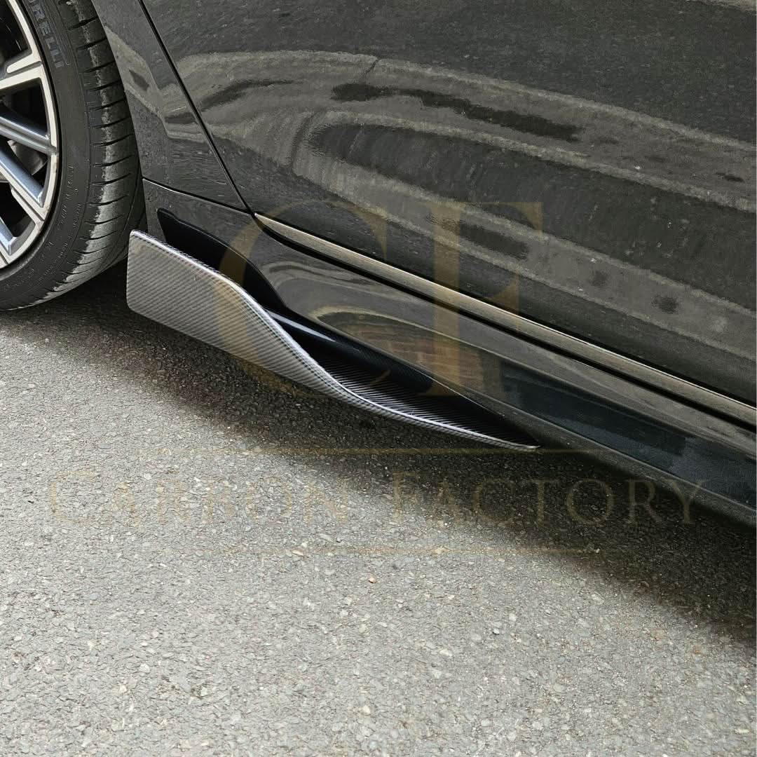 E Style Universal Carbon Fibre Side Skirts