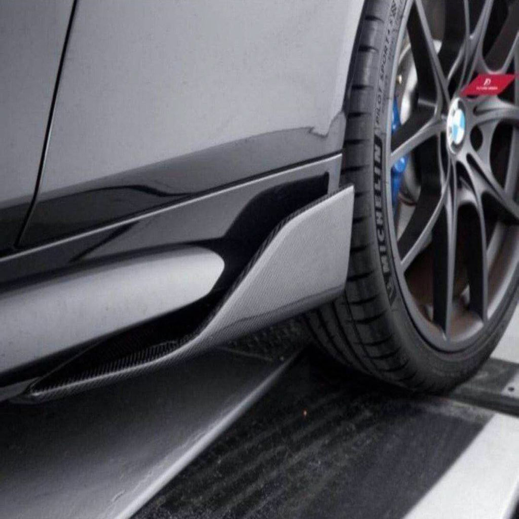 E Style Universal Carbon Fibre Side Skirts