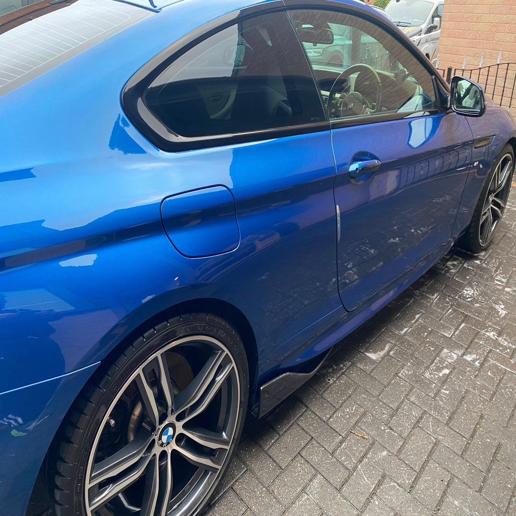 E Style Universal Carbon Fibre Side Skirts