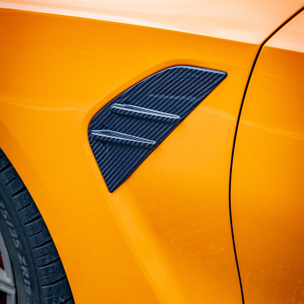 Pre-Preg Carbon Fibre Replacement Side Fender Trim for BMW G80 M3 21-Present