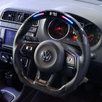 Volkswagen Golf MK7 / MK7.5 GTI / GTD / R-Line / R Carbon Fibre Steering Wheel (CUSTOM / 2013 - 2020 Models)