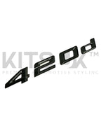 BMW F & G Series Black Tailgate Badges | Gloss Black Rear Badge