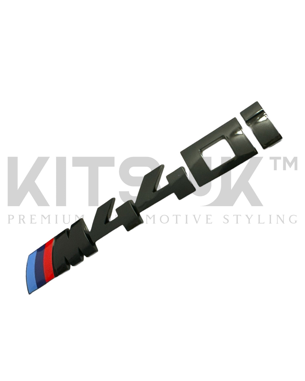 BMW F & G Series Black Tailgate Badges | Gloss Black Rear Badge