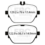 EBC Brakes Rear Brake Pads For Mercedes AMG Vehicles DP42314R