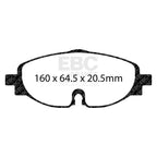 EBC Volkswagen Golf GTI Yellowstuff Front Brake Pads DP42150R (Mk7)