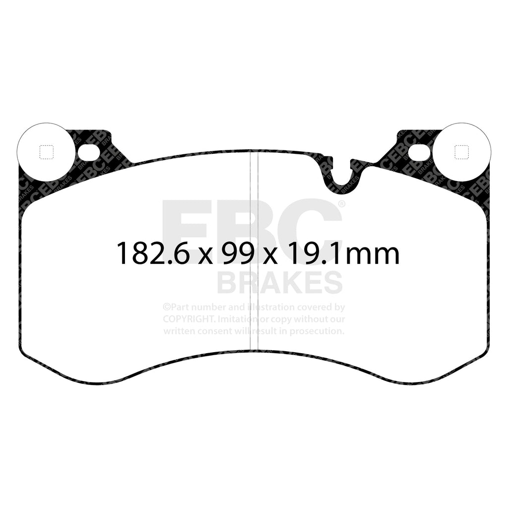 EBC BMW G80/G81 M3, G82/G83 M4 & G87 M2 Yellowstuff Front Brake Pads DP42454R
