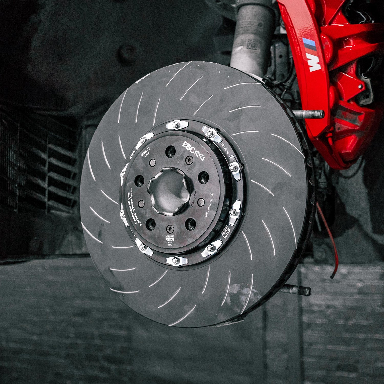 EBC BMW M2/M3/M4 Racing 2 Piece Floating Front Brake Discs (G80/G81/G82/G83/G87)