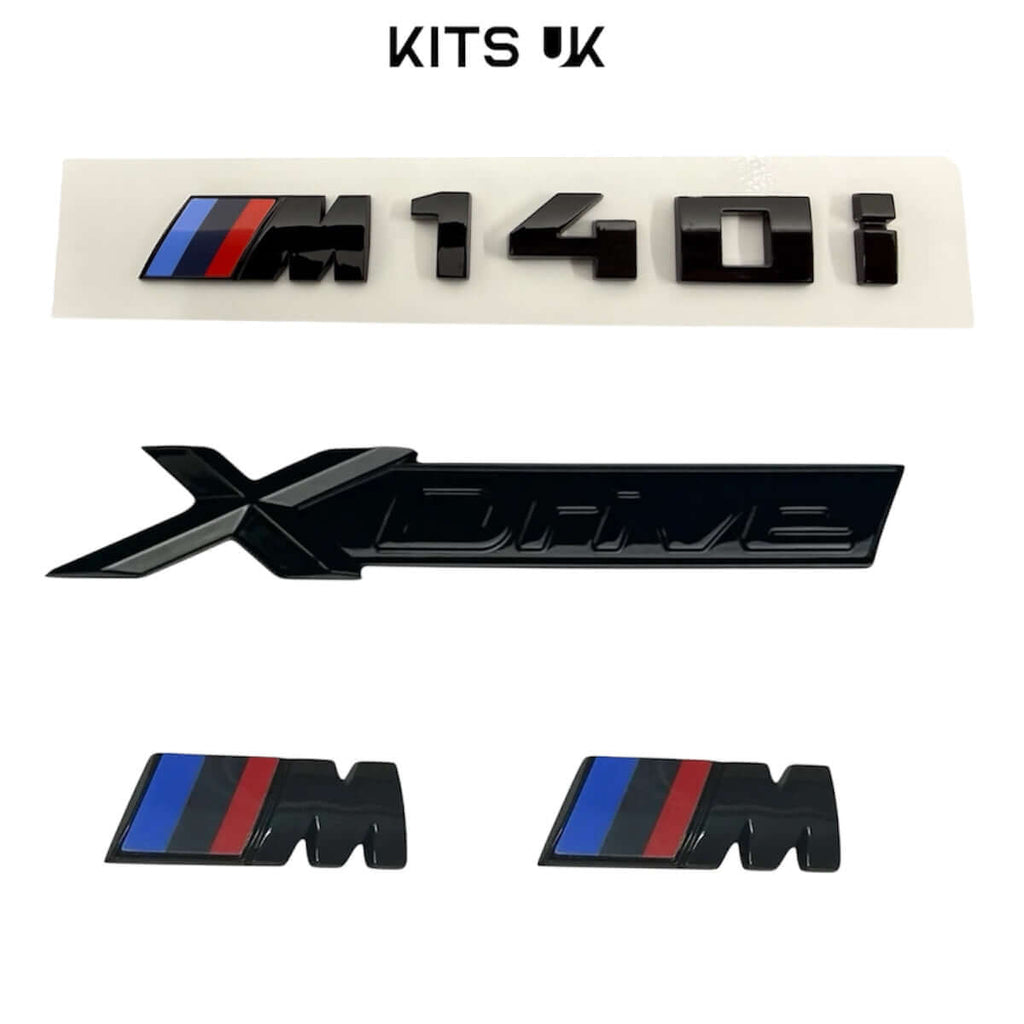 BMW XDrive Black Badge Package | Gloss Black De-Chrome Kit