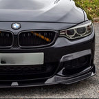 V Style Carbon Fibre Front Splitter for BMW F32 F33 F36 4 Series 14-20