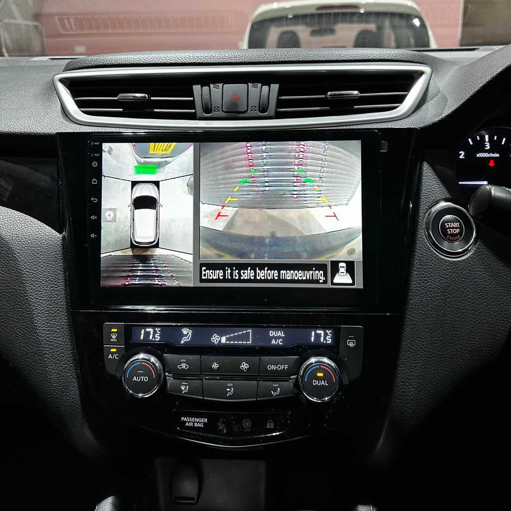 Nissan Qashqai / X-Trail Rogue T32 Apple Carplay / Android Auto 10" Stereo Upgrade (2013-20)