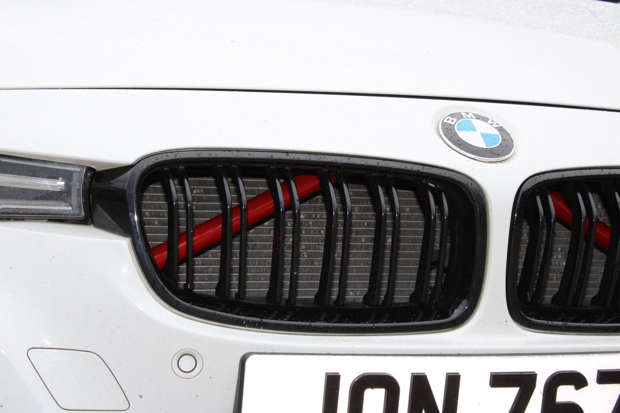 BMW V Brace Paint Service | Custom Engine Bay Styling