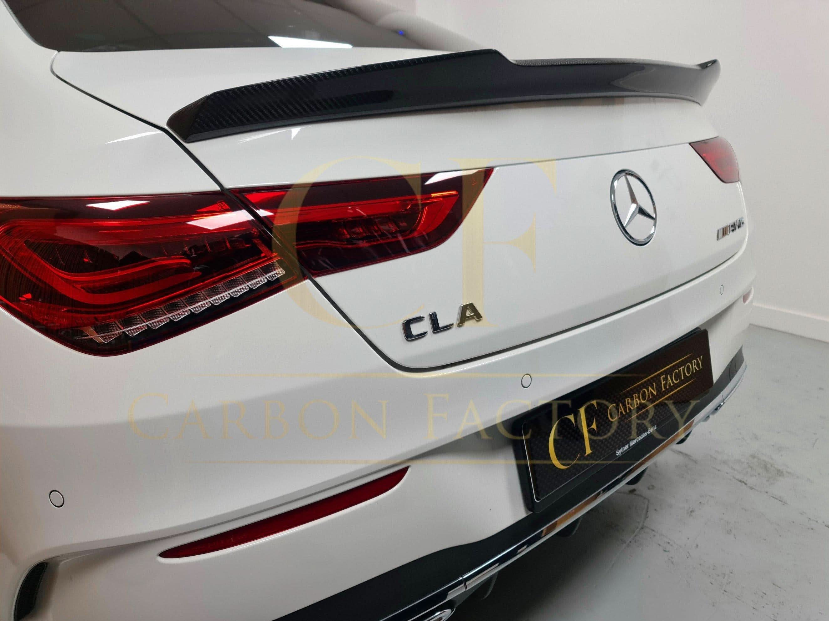 FD Style Pre-Preg Carbon Fibre Boot Spoiler for Mercedes Benz W118 CLA 20-25