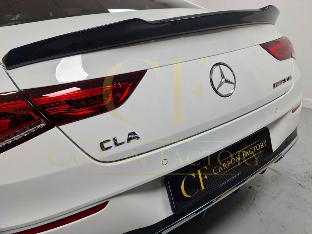 FD Style Pre-Preg Carbon Fibre Boot Spoiler for Mercedes Benz W118 CLA 20-25