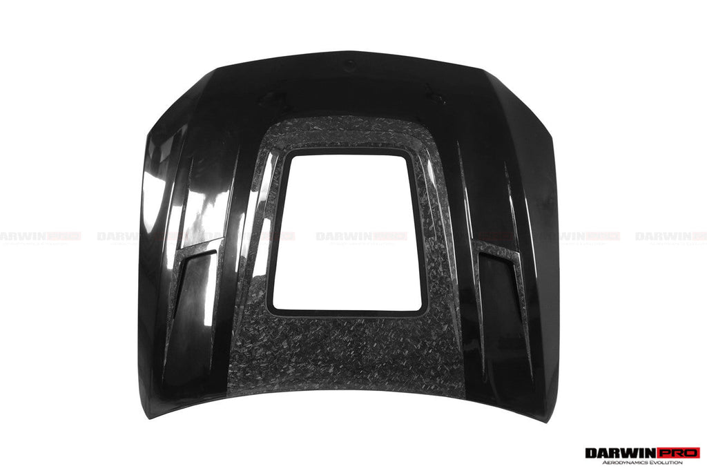 DARWINPRO - MERCEDES BENZ W205 C63 & C6S AMG COUPE 2015 -2021 PARTIAL CARBON FIBER HOOD BONNET