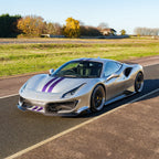 FERRARI 488 PISTA CARBON FIBRE SIDE SKIRTS - CT DESIGN