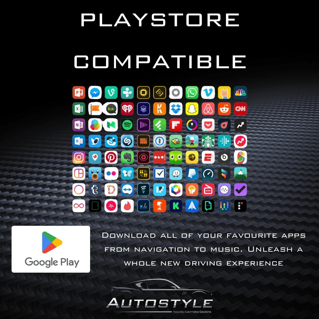 Fiat 500 / Abarth Apple Carplay / Android Auto 7" Stereo Upgrade 2010-15