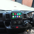 Fiat Ducato - Citroen Relay - Peugeot Boxer Apple Carplay / Android Auto 9" Stereo Upgrade