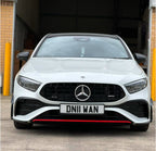 Mercedes W177A35 LCI Panamericana Grille Gloss Black & Chrome