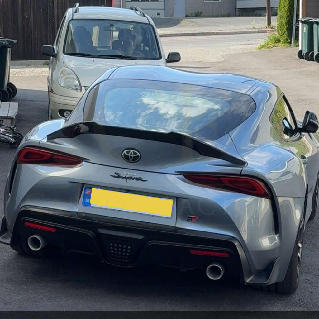 V Style Pre-Preg Carbon Fibre Rear Spoiler for Toyota A90 Supra 19-Present