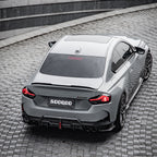 SooQoo BMW G42 M240i Rear Side Splitters In Gloss Carbon Fibre