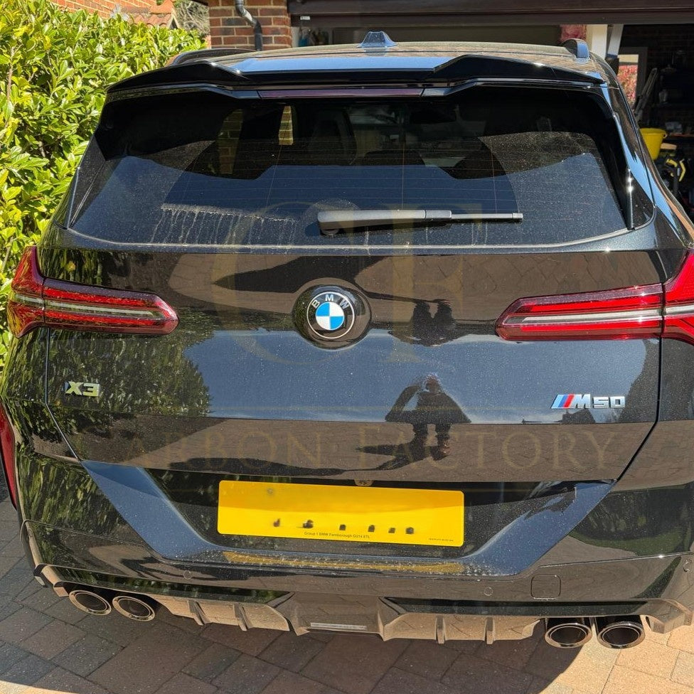 V Style Gloss Black Side Roof Spoiler for BMW G45 X3 25-Present