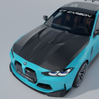 BMW G80/G81/G82/G83 M3/M4 2021+ DRY CARBON FIBRE BONNET/HOOD - CT DESIGN