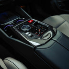 SHFT BMW G90/G99 M5 & G60/G61 5 Series Interior Gear Surround In Gloss Carbon Fibre